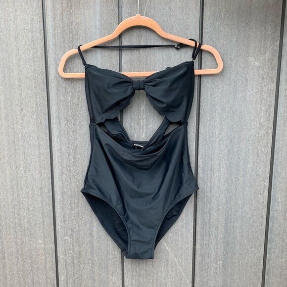 One Piece Bathing Suit Black - Picture 6 of 7